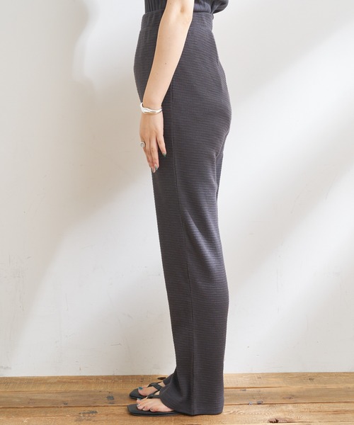 CIAOPANIC TYPY(チャオパニックティピー)の「【ZOZOTOWN限定】スラブワッフルイージーパンツ(その他パンツ・レディース・アイボリー/チャコールグレー/グリーン・ONE SIZE)」の21枚目の写真