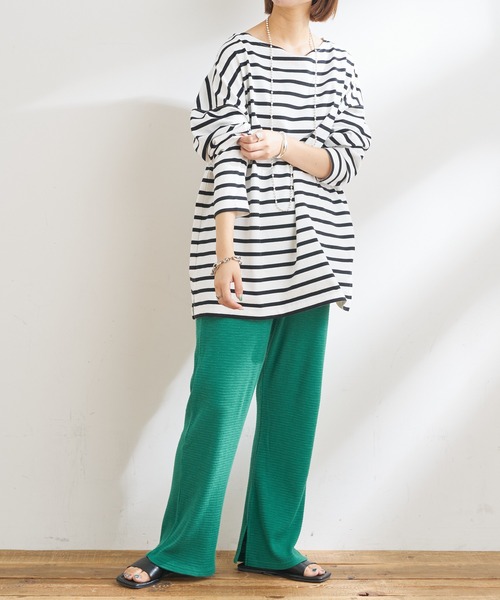 CIAOPANIC TYPY(チャオパニックティピー)の「【ZOZOTOWN限定】スラブワッフルイージーパンツ(その他パンツ・レディース・アイボリー/チャコールグレー/グリーン・ONE SIZE)」の15枚目の写真