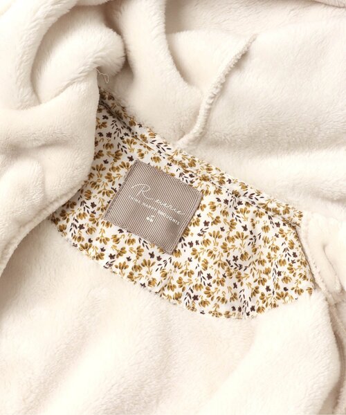 apres les cours（アプレレクール）の「ファーフリースパーカー（パーカー・キッズ・ベージュ/アイボリー・120/110/140/100/130/80/90）」の10枚目の写真