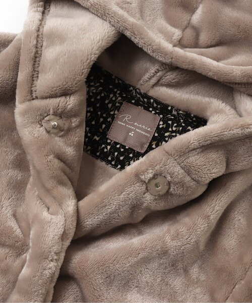 apres les cours（アプレレクール）の「ファーフリースパーカー（パーカー・キッズ・ベージュ/アイボリー・120/110/140/100/130/80/90）」の13枚目の写真