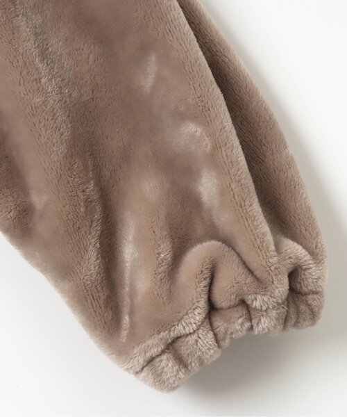 apres les cours（アプレレクール）の「ファーフリースパーカー（パーカー・キッズ・ベージュ/アイボリー・120/110/140/100/130/80/90）」の7枚目の写真