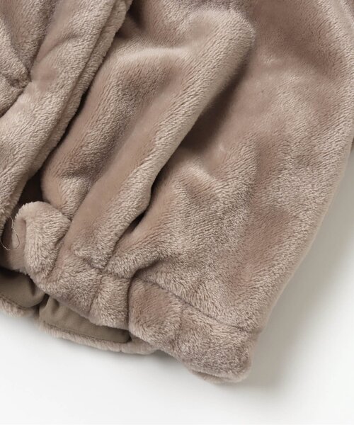 apres les cours（アプレレクール）の「ファーフリースパーカー（パーカー・キッズ・ベージュ/アイボリー・120/110/140/100/130/80/90）」の9枚目の写真