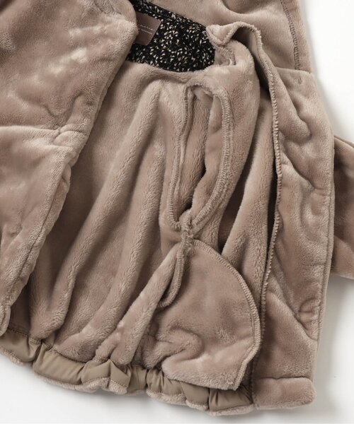 apres les cours（アプレレクール）の「ファーフリースパーカー（パーカー・キッズ・ベージュ/アイボリー・120/110/140/100/130/80/90）」の15枚目の写真