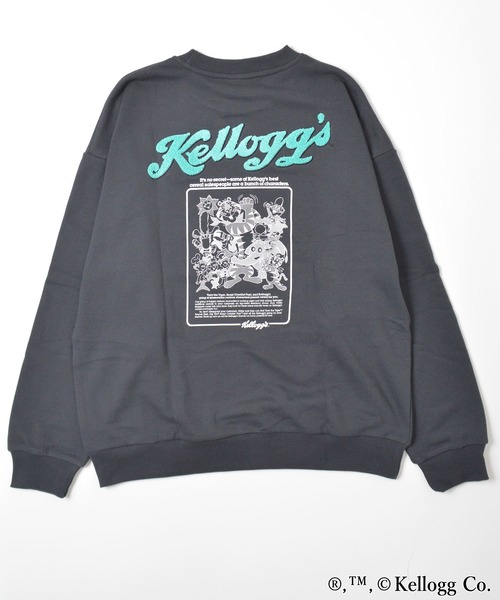 FUNALIVE(ファンアライブ)の「Kellogg’s サガラ刺繍トレーナー(スウェット・メンズ・ミント/オフホワイト/チャコールグレー・L/LL/M)」の16枚目の写真