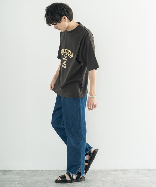 PEN FIELD（ペンフィールド）の「オーバーサイズ PENFIELD ペンフィールド インパクトロゴバックプリント半袖Tシャツ 別注（Tシャツ/カットソー・メンズ・ホワイト/ブラック/ネイビー/ブルー/グリーン/オートミール/チャコール/ホワイト系・M/XL/L）」の21枚目の写真