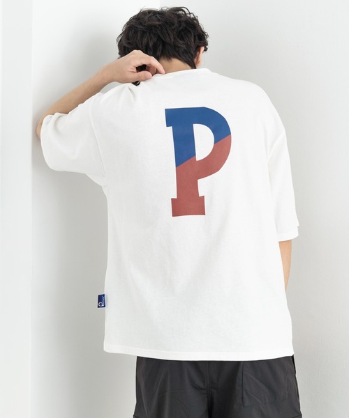 PEN FIELD（ペンフィールド）の「オーバーサイズ PENFIELD ペンフィールド インパクトロゴバックプリント半袖Tシャツ 別注（Tシャツ/カットソー・メンズ・ホワイト/ブラック/ネイビー/ブルー/グリーン/オートミール/チャコール/ホワイト系・M/XL/L）」の10枚目の写真