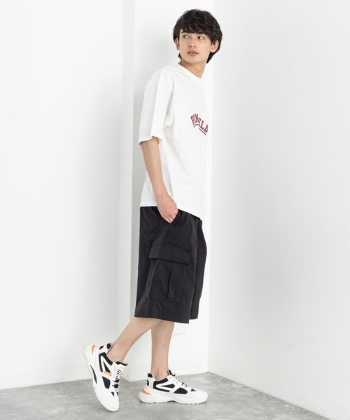 PEN FIELD（ペンフィールド）の「オーバーサイズ PENFIELD ペンフィールド インパクトロゴバックプリント半袖Tシャツ 別注（Tシャツ/カットソー・メンズ・ホワイト/ブラック/ネイビー/ブルー/グリーン/オートミール/チャコール/ホワイト系・M/XL/L）」の11枚目の写真