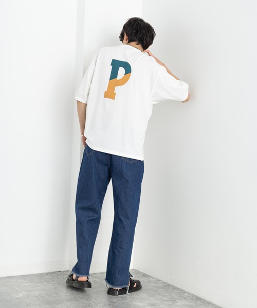 PEN FIELD（ペンフィールド）の「オーバーサイズ PENFIELD ペンフィールド インパクトロゴバックプリント半袖Tシャツ 別注（Tシャツ/カットソー・メンズ・ホワイト/ブラック/ネイビー/ブルー/グリーン/オートミール/チャコール/ホワイト系・M/XL/L）」の15枚目の写真