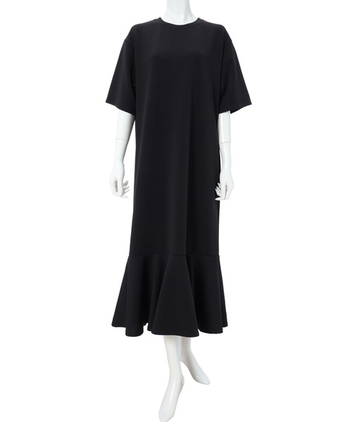 fifth(フィフス)の「【サイズ展開あり】ドライスウェットマーメイドワンピース(ワンピース・レディース・ブラック/グレー/アイボリー・SMALL/MEDIUM)」の4枚目の写真