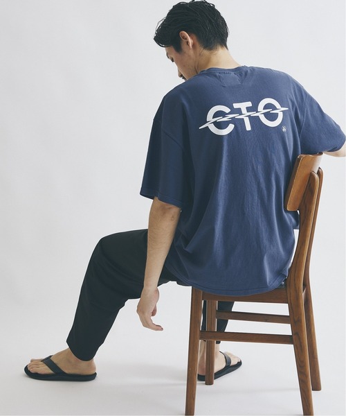 JOURNAL STANDARD（ジャーナルスタンダード）の「【CC21/シーシーツーワン】ピグメントTシャツ（Tシャツ/カットソー・メンズ・ネイビー/ホワイト系その他3/ホワイト系その他/ブラック系その他2/ブラック/ホワイト系その他2/ホワイト/ブラック系その他/ネイビー系1・LARGE/MEDIUM）」の9枚目の写真
