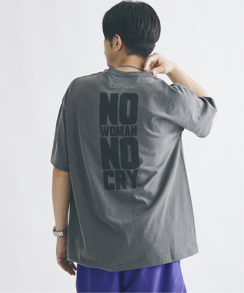 JOURNAL STANDARD（ジャーナルスタンダード）の「【CC21/シーシーツーワン】ピグメントTシャツ（Tシャツ/カットソー・メンズ・ネイビー/ホワイト系その他3/ホワイト系その他/ブラック系その他2/ブラック/ホワイト系その他2/ホワイト/ブラック系その他/ネイビー系1・LARGE/MEDIUM）」の6枚目の写真