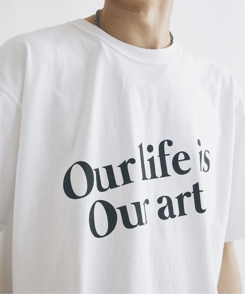 JOURNAL STANDARD（ジャーナルスタンダード）の「【CC21/シーシーツーワン】ピグメントTシャツ（Tシャツ/カットソー・メンズ・ネイビー/ホワイト系その他3/ホワイト系その他/ブラック系その他2/ブラック/ホワイト系その他2/ホワイト/ブラック系その他/ネイビー系1・LARGE/MEDIUM）」の13枚目の写真