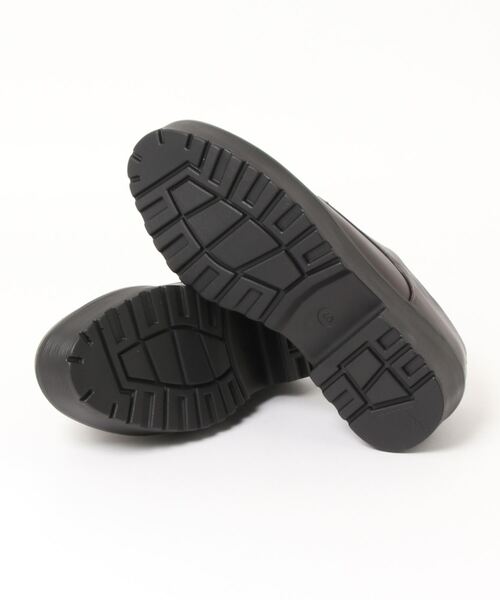 Zipper（ジッパー）の「【Zipper】<2021AW>厚底マニッシュシューズ（ドレスシューズ・レディース・ブラック/ベージュ/カーキ/ダークブラウン・LL/M/S/L）」の5枚目の写真