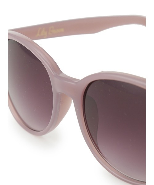 LILY BROWN（リリーブラウン）の「セルフレームサングラス（サングラス・レディース・パープル/ダークブラウン・FREE）」の9枚目の写真