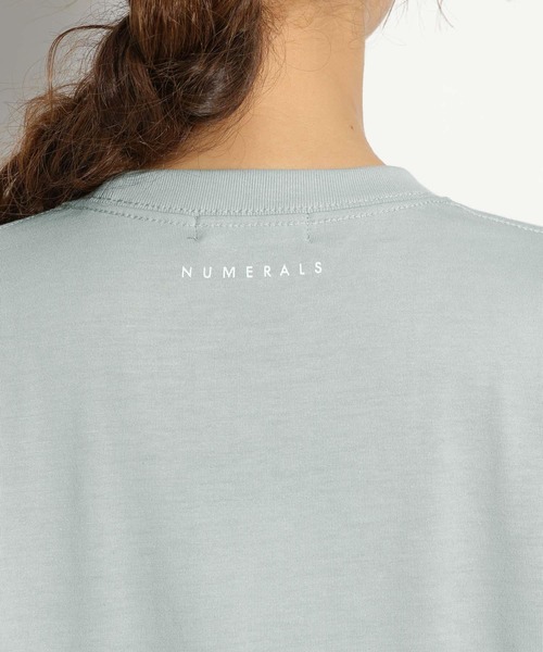 NUMERALS（ヌメラルズ）の「[NUMERALS]クラシックランニングTシャツ（Tシャツ/カットソー・メンズ・ホワイト/ベージュ/ブルー・MEDIUM/LARGE）」の12枚目の写真