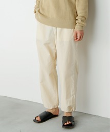 UNDECORATED アンデコレイテッド / Recycle Nylon Organic Cotton Pants リサイクルナイロン オーガニックコットンパンツ / UDS22401