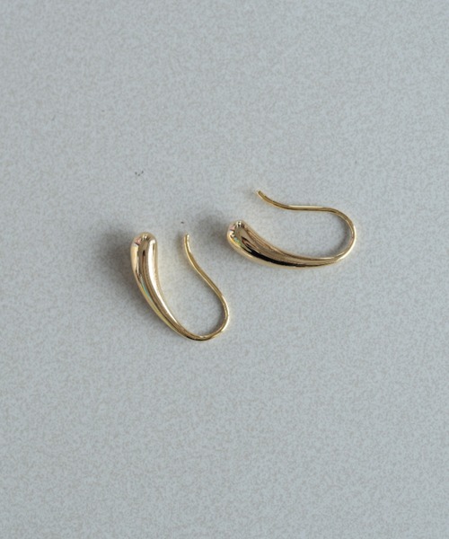 Kastane(カスタネ)の「【fiw.】ティアドロップピアス(ピアス(両耳用)・レディース・ゴールド/シルバー・FREE)」の8枚目の写真