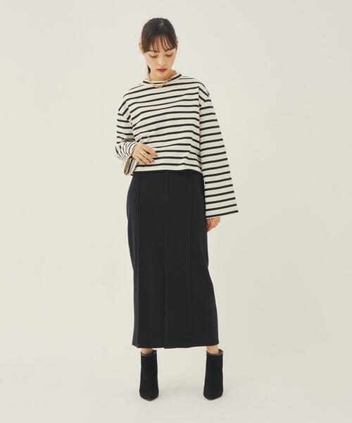 FABIO RUSCONI（ファビオルスコーニ）の「＜FABIO RUSCONI（ファビオ　ルスコーニ）＞ ショートブーツ ＜ Select by EMMEL REFINES ＞（ブーツ・レディース・ブラック・38/36/37）」の4枚目の写真