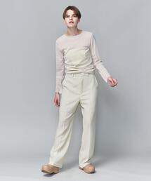 6 | ＜6(ROKU)＞NYLON TULLE PULLOVER/トップス ∴(Tシャツ/カットソー)