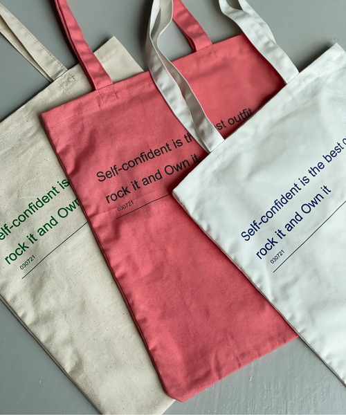 feepur（フェピュール）の「ポケッタブルロゴトートバッグ（トートバッグ・レディース・ホワイト/ピンク/アイボリー・FREE）」の16枚目の写真