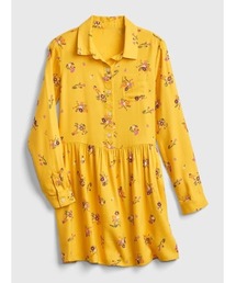 GAP | フロントボタン シャツワンピース (キッズ)(シャツワンピース)