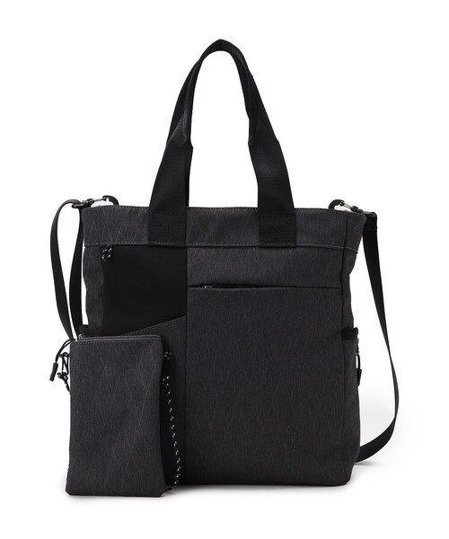 ◆【WEB限定】ミニショルダー付 多機能 トートバッグ