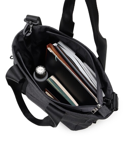 ◆【WEB限定】ミニショルダー付 多機能 トートバッグ