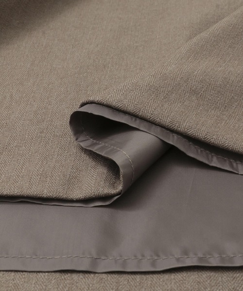 URBAN RESEARCH DOORS（アーバンリサーチドアーズ）の「ヘリンボーンフレアスカート∴（スカート・レディース・チャコールグレー/モカ/ブラウン・ONE）」の7枚目の写真