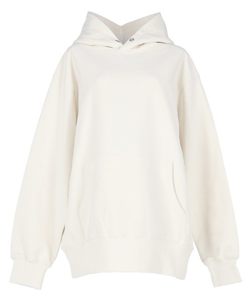 coca(coca)(コカ)の「\新色登場/ユニセックス裏起毛フーディー(パーカー・レディース・ブラック/グレー/アイボリー/ブルー/チャコール/ライトグレー/ネイビー・M/L/XL)」の21枚目の写真