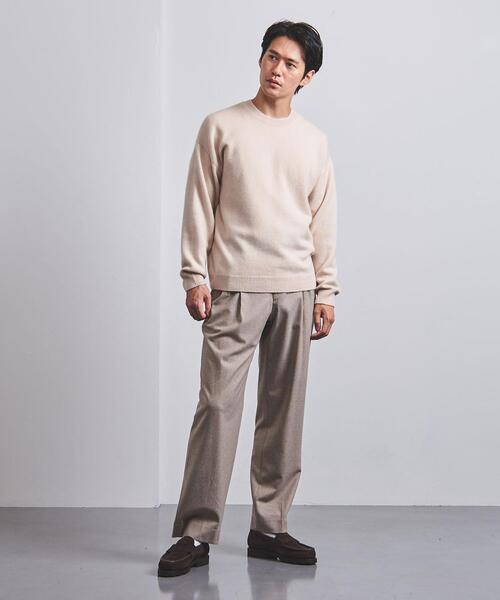AURALEE　17AW　ベビーカシミヤ　ニット　ベージュ 中古・古着通販】AURALEE (オーラリー) ベビーカシミヤニット