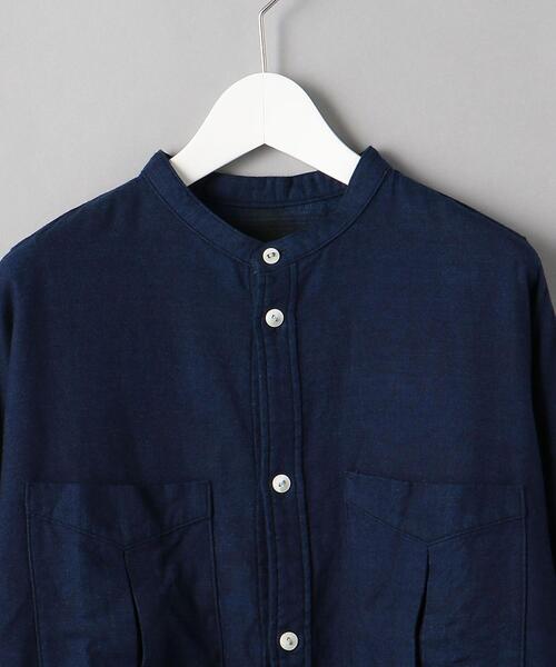 NATIC（ナティック）の「＜NATIC (ナティック）＞ INDIGO B/SHT/シャツ（シャツ/ブラウス・メンズ・ネイビー・M/L）」の2枚目の写真