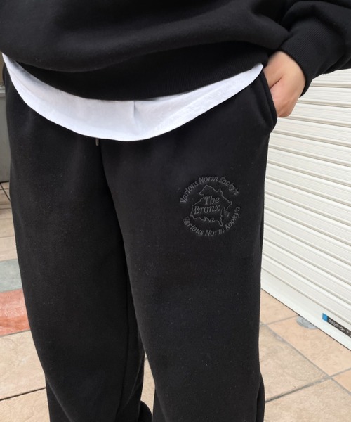 WHO'S WHO gallery（フーズフーギャラリー）の「【KOOKY'N/クーキー】BRONX裏起毛スウェットパンツ（スウェットパンツ・メンズ・アッシュグレー/グリーン/ブラウン/グレー/ネイビー/ブラック・FREE）」の14枚目の写真