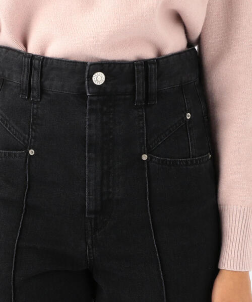 ISABEL MARANT（イザベルマラン）の「ISABEL MARANT DARLEZI デニムパンツ（デニムパンツ・レディース・ブラック・36/34）」の8枚目の写真