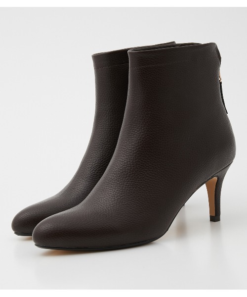 crie conforto（クリーコンフォルト）の「バックZIPフェイクレザーショートブーツ（ブーツ・レディース・アイボリー/ブラック/ブラウン・SMALL/MEDIUM/LARGE）」の17枚目の写真