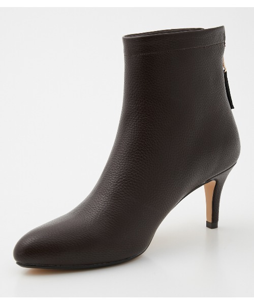 crie conforto（クリーコンフォルト）の「バックZIPフェイクレザーショートブーツ（ブーツ・レディース・アイボリー/ブラック/ブラウン・SMALL/MEDIUM/LARGE）」の8枚目の写真