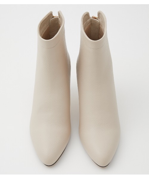 crie conforto（クリーコンフォルト）の「バックZIPフェイクレザーショートブーツ（ブーツ・レディース・アイボリー/ブラック/ブラウン・SMALL/MEDIUM/LARGE）」の15枚目の写真