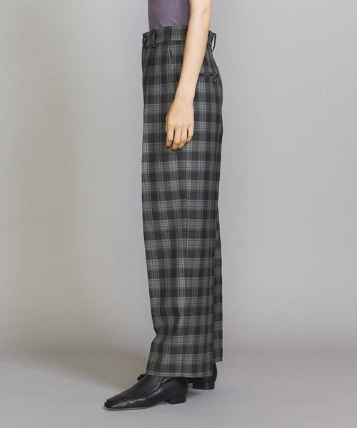 BEAUTY&YOUTH UNITED ARROWS（ビューティーアンドユースユナイテッドアローズ）の「BY ツイルハイウエストタック パンツ（その他パンツ・レディース・ベージュ/グレー/オリーブ・S/M）」の7枚目の写真