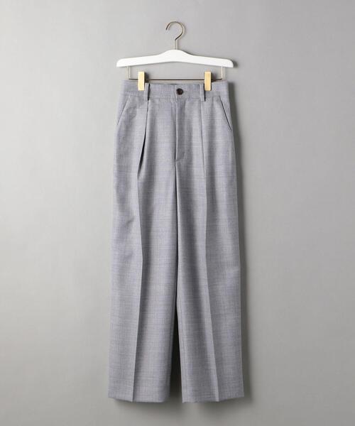 BEAUTY&YOUTH UNITED ARROWS（ビューティーアンドユースユナイテッドアローズ）の「BY ツイルハイウエストタック パンツ（その他パンツ・レディース・ベージュ/グレー/オリーブ・S/M）」の5枚目の写真