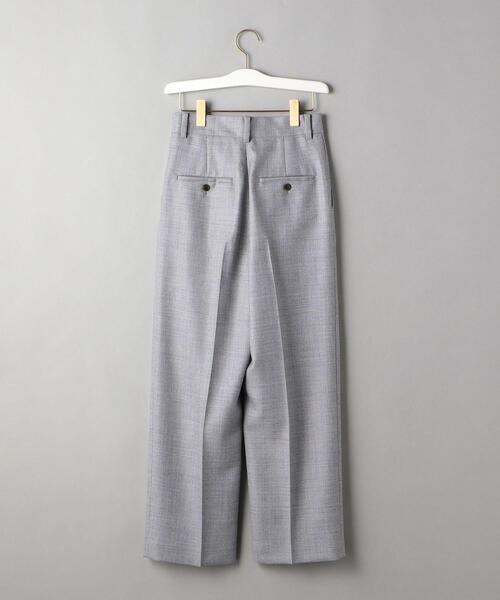 BEAUTY&YOUTH UNITED ARROWS（ビューティーアンドユースユナイテッドアローズ）の「BY ツイルハイウエストタック パンツ（その他パンツ・レディース・ベージュ/グレー/オリーブ・S/M）」の8枚目の写真