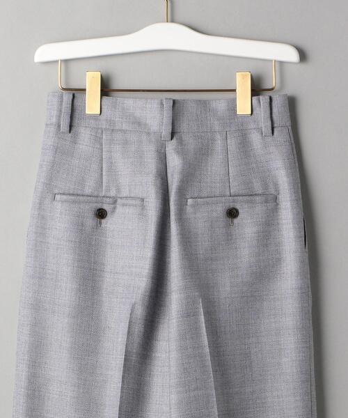 BEAUTY&YOUTH UNITED ARROWS（ビューティーアンドユースユナイテッドアローズ）の「BY ツイルハイウエストタック パンツ（その他パンツ・レディース・ベージュ/グレー/オリーブ・S/M）」の16枚目の写真