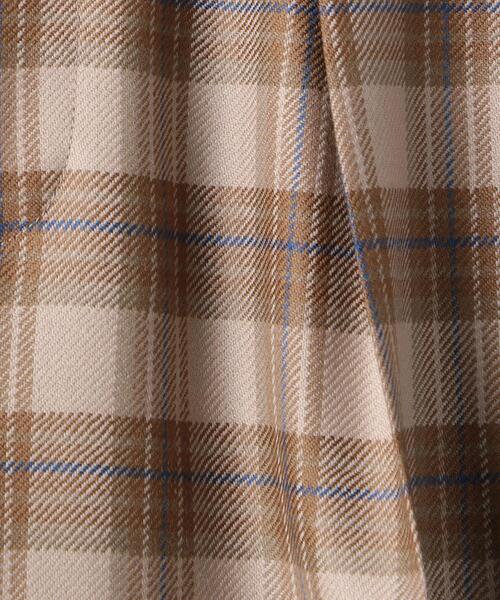 BEAUTY&YOUTH UNITED ARROWS（ビューティーアンドユースユナイテッドアローズ）の「BY ツイルハイウエストタック パンツ（その他パンツ・レディース・ベージュ/グレー/オリーブ・S/M）」の9枚目の写真