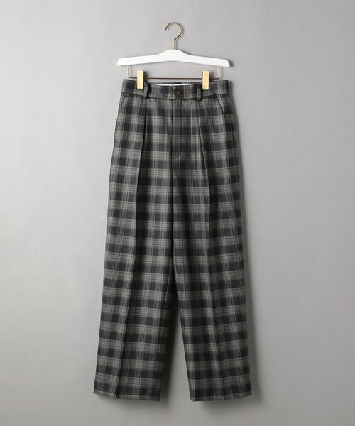 BEAUTY&YOUTH UNITED ARROWS（ビューティーアンドユースユナイテッドアローズ）の「BY ツイルハイウエストタック パンツ（その他パンツ・レディース・ベージュ/グレー/オリーブ・S/M）」の14枚目の写真