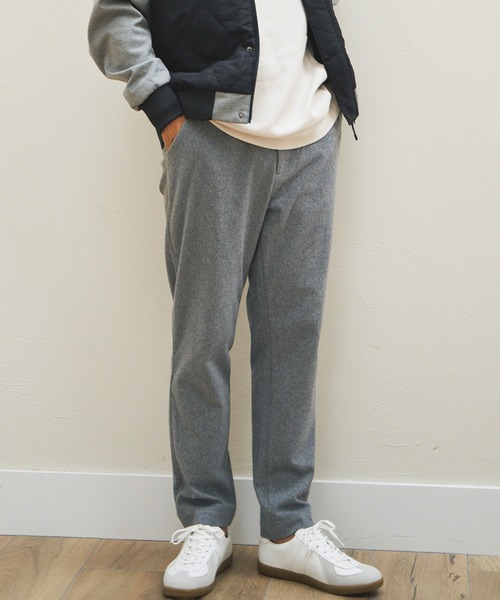 ikka（イッカ）の「EASY STRETCH イージーストレッチ 起毛イージーパンツ（その他パンツ・メンズ・ブラウン/チャコールグレー/グレー・XL/S/L/M）」の3枚目の写真
