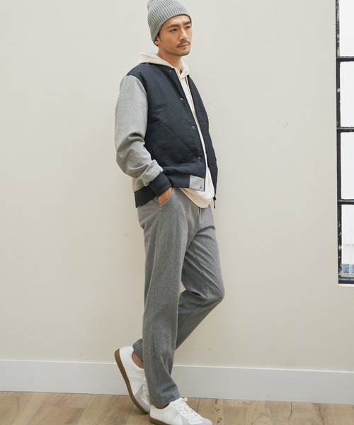 ikka（イッカ）の「EASY STRETCH イージーストレッチ 起毛イージーパンツ（その他パンツ・メンズ・ブラウン/チャコールグレー/グレー・XL/S/L/M）」の21枚目の写真