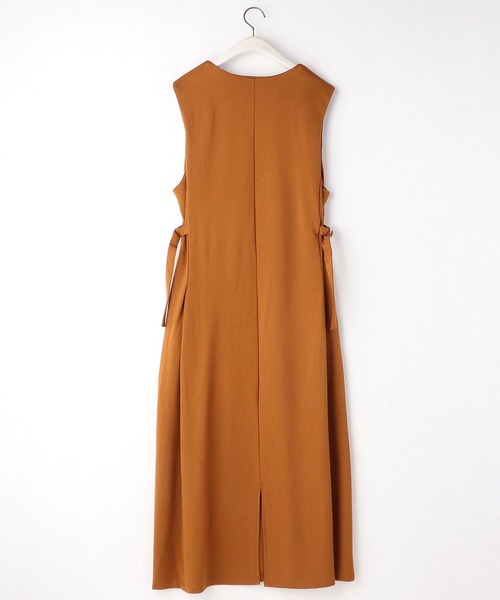 NICOLE white（ニコルホワイト）の「カットジャンスカ（ジャンパースカート・レディース・ブラック/キャメル/グリーン・FREE）」の9枚目の写真