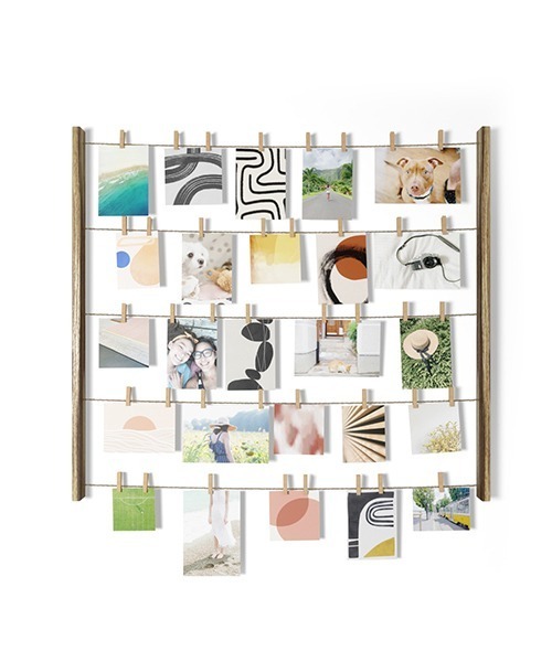 Umbra（アンブラ）の「umbra/ハンギット ラスティック 76×66cm ナチュラル（フォトフレーム・レディース・ベージュ・ONE SIZE）」の2枚目の写真