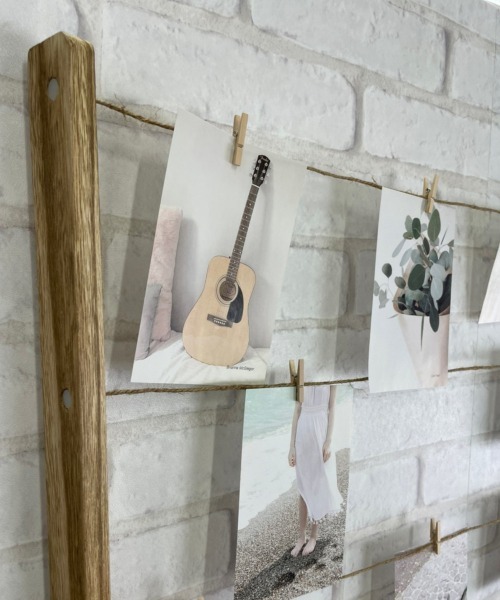 Umbra（アンブラ）の「umbra/ハンギット ラスティック 76×66cm ナチュラル（フォトフレーム・レディース・ベージュ・ONE SIZE）」の6枚目の写真