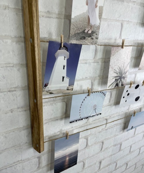 Umbra（アンブラ）の「umbra/ハンギット ラスティック 76×66cm ナチュラル（フォトフレーム・レディース・ベージュ・ONE SIZE）」の7枚目の写真