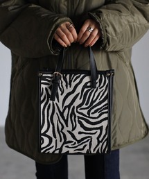 GUSCIO | 【グッシオベーシック】ジャガードミニトートバッグ　アラベスク　ゼブラ　ダマスク(トートバッグ)