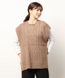 Lugnoncure | ケーブルベスト(ベスト)